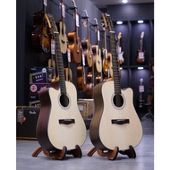 Gusta DM3CE II กีตาร์โปร่งไฟฟ้า 41 นิ้ว ข้าง หลังไม้โรสวู้ด +ฟรี กระเป๋า และอปุกรณ์ Music Arms