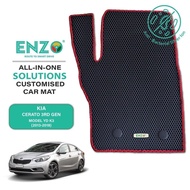 ENZO customised car mat Kia Cerato 3rd Gen Model YD K3 (2012-2018)