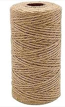 Jute Twine Rope String for Home Decorating, Cat Scratcher Post Tree, DIY Arts Crafts, Garden, Bindin