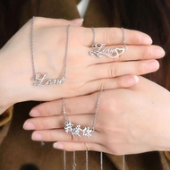 刻名字英文字母项链私人订制明星偶像主播签名套装首饰tengyue123.sg20251230