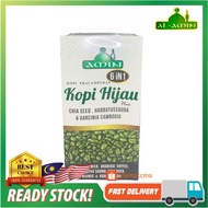 🔥KOPI HIJAU PLUS CHIA SEED, HABBATUSSAUDA & GARCINIA CAMBOGIA 6 IN 1 AL AMIN 15 SACHET🔥 [READY STOCK