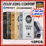 69 ORI Man Time Delay Dotted & Ripped Condom Kondom Berduri Tahan Lama Time Delay Condom Tahan Longe