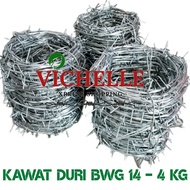 Kawat Duri Galvanis BWG 14-5KG