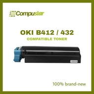 Compatible OKI B412 / 432 Black Toner