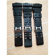 HITAM Casio G-Shock Black Glossy Strap 8900 Ga 100 110 120 200 300 400