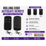 R433 Rolling Code 4CH Autogate Remote Control 433MHz