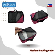 Medium Packing Cube PINK Travel Organizer Luggage Storage Bag Luggage Packing Cube PACCUBE