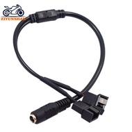 ziyunshan DC 5521 to 4Pin PWM 4 Pin 2 Way Computer PC Router Fan Power Adapter Cable 12V my