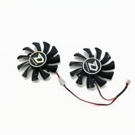 Compatible with PowerColor R7 350 /R7 240/R7 250Cool Energy2gDC Graphics Card Cooling Fan GA81S2U