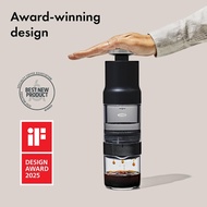 OXO Brew Rapid Brewer - Portable Compact Travel Coffee Maker, Fast Manual Hot & Cold Brew, Small Han