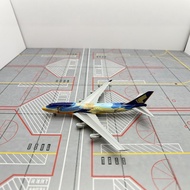 HX Models Singapore Airlines 9V-SPL B747-400 1/400 Alloy Airliner Model