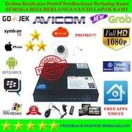 CCTV PACKAGE PACKAGE 1 CAMERA DVR4 CHANNEL AVICOM ORIGINAL
