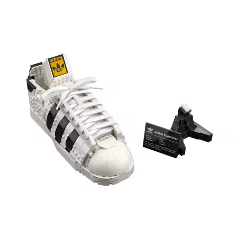 LEGO x Adidas Lcons Shell Trainers Plastic Building Blocks 731pcs 10282/10282+40486