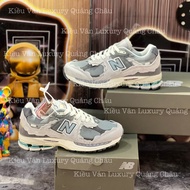 Men Women outdoor New Balance 2002r protection pack rain cloud gray NB sports shoes New Balance 2002