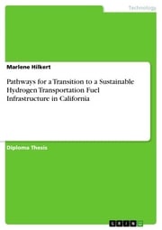 Pathways for a Transition to a Sustainable Hydrogen Transportation Fuel Infrastructure in California Marlene Hilkert