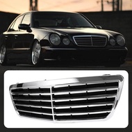Car Front Bumper Grille Grill For Mercedes-Benz W210 E200 E180 E300 1999-2001auto parts Car decorati