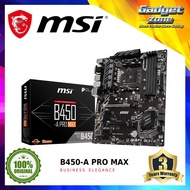 MSI B450-A PRO MAX ATX AM4 Socket Motherboard