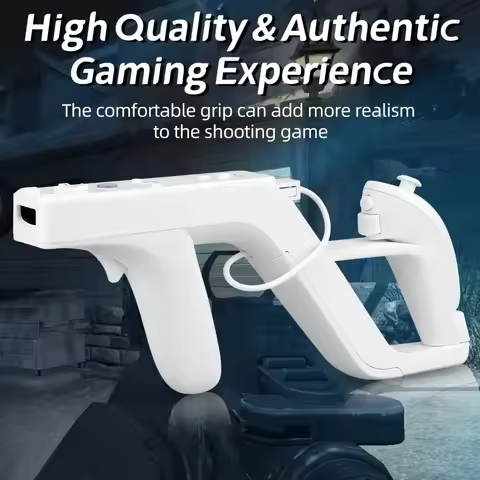 1PCS Detachable For Wii Zapper Gun for Remote Controller Gaming Accessories Games Remote Control Sho
