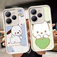 Soft Casing for ITEL A70 A50 A80 City 100 P55 S23 A90 P65 RS4 5G White Q6 Pochacco