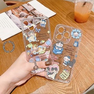 CASE CASING CLEAR CASE MOTIF CUTE KITTY EVERYDAY FOR SAMSUNG A20 A20S A21S A22 A24 A25 A25 A31 A32 A