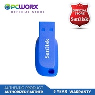 SanDisk 16GB Flash Drive Cruzer Blade | SDCZ50C-016G (Electric Blue) SanDisk 16GB Flash Drive | Flas