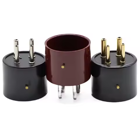 4-Pin Tube Socket 4-Pin Tube Base 300BR-G Applicable to: 300B 2A3 811 and Other Electronic Tubes, Si