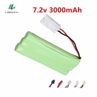 7.2v rechargeable battery 7.2v 3000mah AA NI-MH battery pack for rc cars / rc boat / rc toys / rc gu