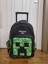 Smiggle Minecraft Rolling Backpack with Wheels