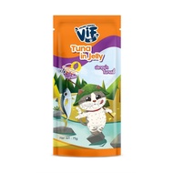 VIF Felina Canino VIF in Jelly (เจลลี่) อาหารเปียกแมว ขนาด 75กรัม (ยกลังx48ซอง)