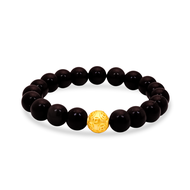 TAKA Jewellery 999 Pure Gold Wealth Ball Beads Bracelet