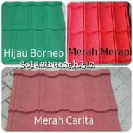 GENTENG METAL PASIR MULTIROOF GALVALUM VIA EXPEDISI TRUK TEBAL PLAT 03