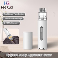 HEGRUS Scalp Applicator Scalp Nutrient Brush Liquid Comb Portable Massage Hair Comb Essential Oil Li