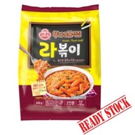 🔥 Ottogi Rice Cake Tteokbokki & Ramen Tteokbokki Rabokki w/ Dried Fish Cake 436g (2 serving)