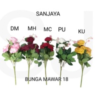 Bunga Mawar Artificial / Bunga Mawar Palsu / Bunga Mawar Plastik /