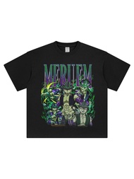 Hunter X Hunter Short Sleeve Anime Insect King Meruem Printed T-Shirt Loose Fit Pure Cotton American