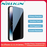 Nillkin ฟิล์มกระจกนิรภัย Apple iPhone 15 14 13 12 Pro Max Film Guardian Privacy Protective Tempered Glass Front Screen Protector