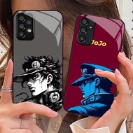 Jojo Bizarre Adventure Jotaro Kujo Tempered Glass Phone Case For Samsung Galaxy A16 A15 A25 A35 A55 