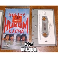 KASET WINGS HUKUM KARMA (1988) 1st Press ROCK KAPAK ORIGINAL