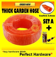 10m/30m X (3.0mm,thk) Orange Super UV Hose / Garden Hose Lawn / Water Hose / Paip Getah / Paip Air (