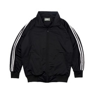 SERVENT - JUMBO Jacket Tracktop Pria | Sport Jacket Running Hitam