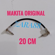 Kabel jumper efek gitar 20 cm Jack model pipih