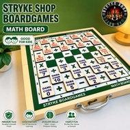 Premium Wooden Damath Board – Educational Math & Strategy Game | Classic Filipino Board Game 77