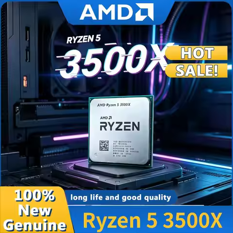 AMD R5 3500X 3.6GHz L3=32M 7NM Six-Core Six-Thread 65W CPU Processor 100-000000158 Socket AM4 Ryzen 
