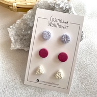 Cosmos and Wallflower “BASIC B” Mini Stud Pack