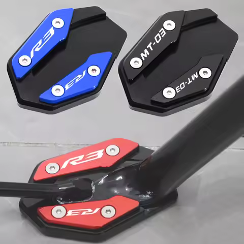 Motorcycle Accessories for YAMAHA YZF R3 R25 MT03 MT25 R 3 25 MT 03 25 2019-2026 Side Stand Enlarge 
