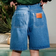 Vineca Stitch Denim Shorts