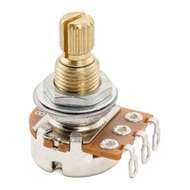 Musiclily Pro B1M Mini Pot Brass Metric Split Standard Shaft 9.5mm Linear Taper Potentiometer for El
