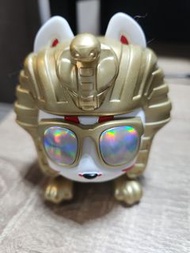 老高與小茉金色法老王造型公仔