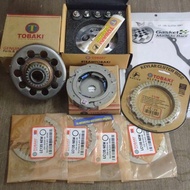 lc135/v1v2v3v4v5 clutch full(6in1)hyper clutch/clutch kevlar/clutch plate4keping/auto clutch/mangkuk