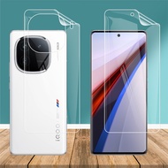 Ultra Thin Hydrogel Film For vivo iQOO12 iQOO 12 Pro 12Pro iQOO12Pro 5G Clear Soft TPU Front Back Fu
